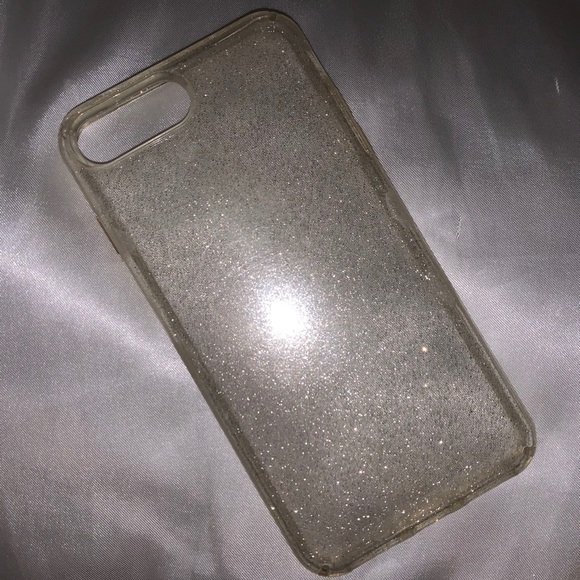 Sparkle Clear iPhone 8 Plus Case